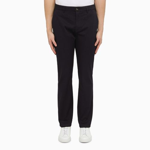 Regular Navy Cotton Trousers - Department Five - Modalova