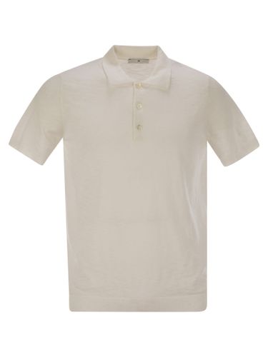 Cotton Polo Shirt With Short Sleeves - PT Torino - Modalova