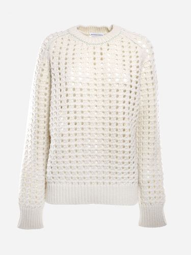 Wool Sweater With Perforated Details - Bottega Veneta - Modalova