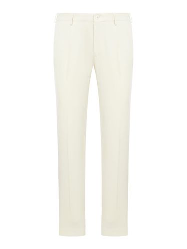 Incotex Cotton Trousers With Pleats - Incotex - Modalova