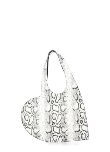 Coperni Snake Print Mini Heart Bag - Coperni - Modalova