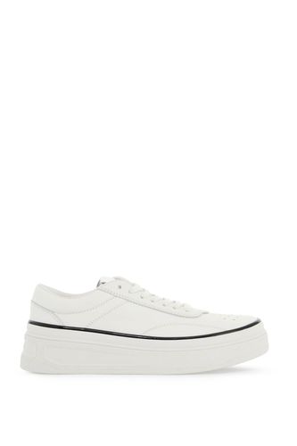 Leather Sneakers For Everyday - Jil Sander - Modalova