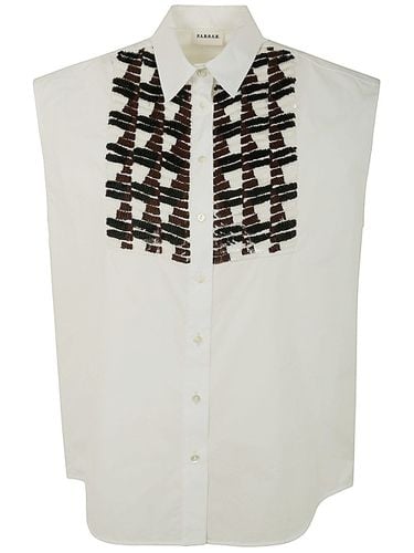 Parosh Sequined Plastron Shirt - Parosh - Modalova