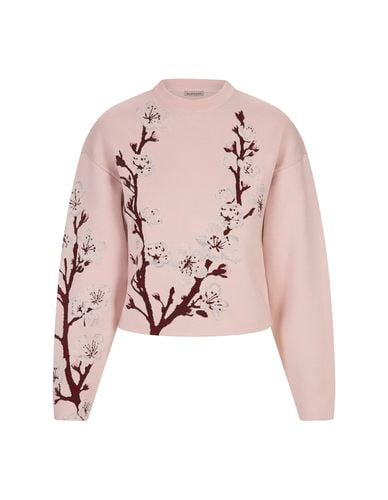 Blossom Cocoon Sleeve Jumper In /multicolour - Alexander McQueen - Modalova