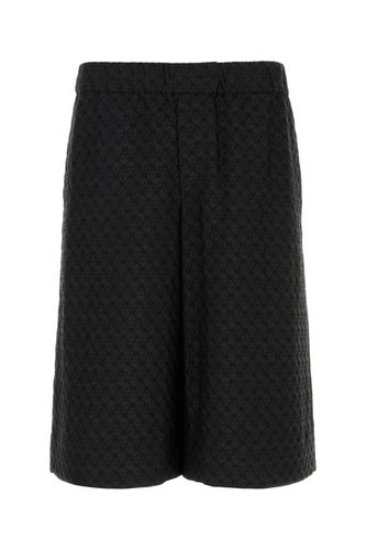 Viscose Blend Bermuda Shorts - Alexander McQueen - Modalova