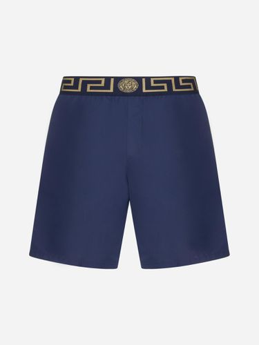 Greca And Medusa Swim Shorts - Versace - Modalova