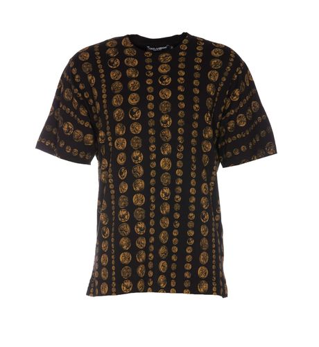 Allover Coins Print T-shirt - Dolce & Gabbana - Modalova