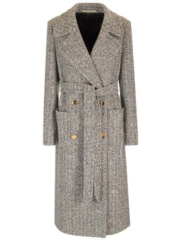 Maureen Belted Barbed Coat Black/ - Tagliatore - Modalova