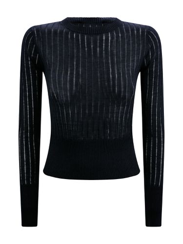 Wool-blend Silk Rope Sweater - Max Mara Studio - Modalova