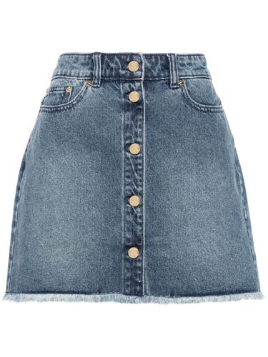 Denim Skirt With Belt - MICHAEL Michael Kors - Modalova