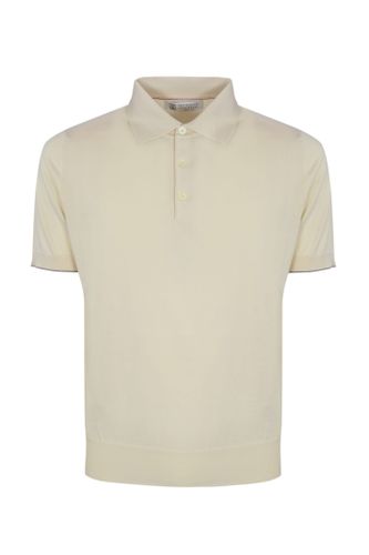 Cotton Polo Shirt - Brunello Cucinelli - Modalova