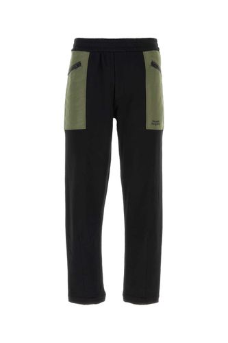 Alexander McQueen Black Cotton Pant - Alexander McQueen - Modalova