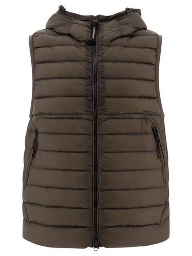 C. P. Company Goggle Detailed Quilted Gilet Vest - C.P. Company - Modalova