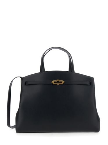 Pimlico Handbag With Adjustable And Removable Shoulder Strap In Leather Woman - Mulberry - Modalova