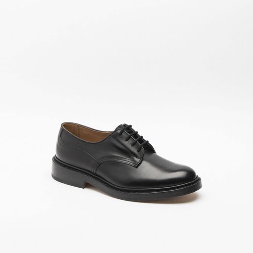 Woodstock Lace-up Shoe In Black Calf - Tricker's - Modalova