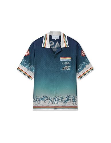 La Déesse Du Stade Silk Shirt - Casablanca - Modalova