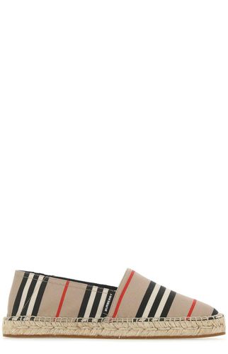 Burberry Iconic Striped Espadrilles - Burberry - Modalova