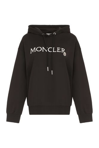 Moncler Cotton Hoodie - Moncler - Modalova