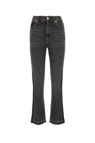 Alexander McQueen Black Denim Jeans - Alexander McQueen - Modalova