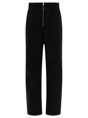 Logo Embroidered Zip Up Trousers - AMBUSH - Modalova