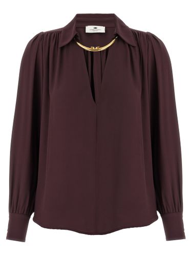 Elisabetta Franchi Necklace Shirt - Elisabetta Franchi - Modalova