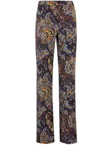 Floreal Paisley Flared Trousers - Etro - Modalova