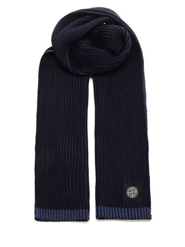 Stone Island Wool Scarf - Stone Island - Modalova