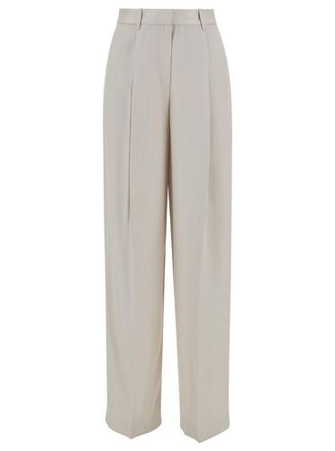 Theory High Waist Pleated Pants - Theory - Modalova