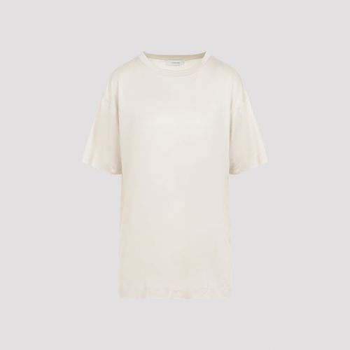 Lemaire T-shirt In Beige Silk - Lemaire - Modalova