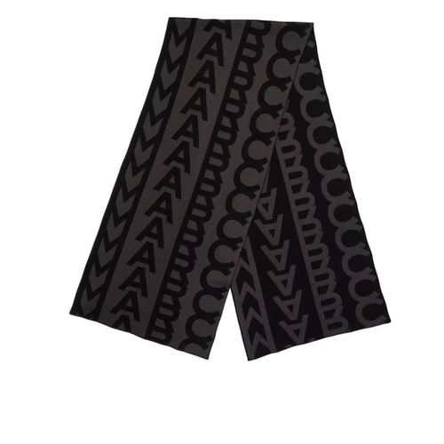 The Monogram Knit Grey Scarf - Marc Jacobs - Modalova