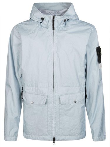 Membrana 3l Tc Zipped Hooded Jacket - Stone Island - Modalova