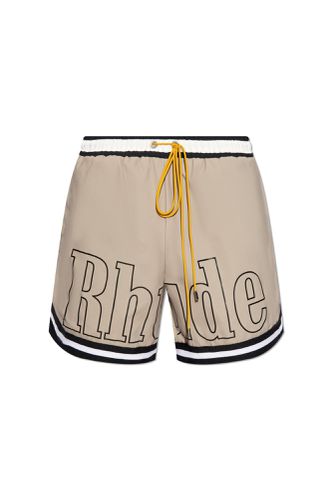 Rhude Shorts With Logo - Rhude - Modalova