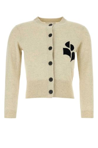 Cream Cotton Blend Newton Cardigan - Marant Étoile - Modalova