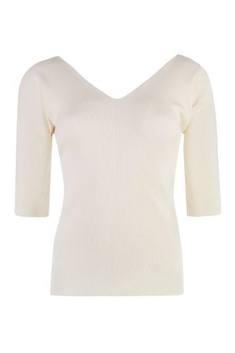 Oceano Viscose V-neck Pullover - Weekend Max Mara - Modalova