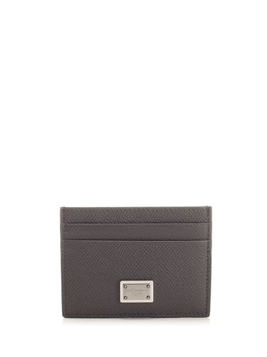 Dolce & Gabbana Leather Card Holder - Dolce & Gabbana - Modalova