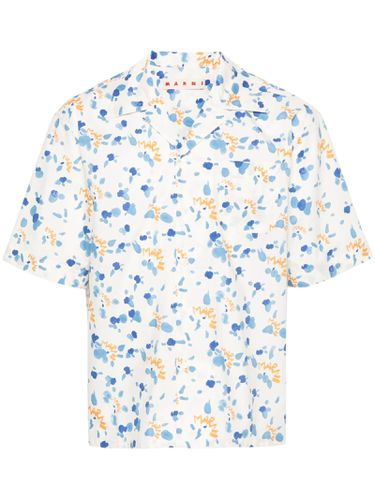 Marni Poplin Bowling Shirt - Marni - Modalova