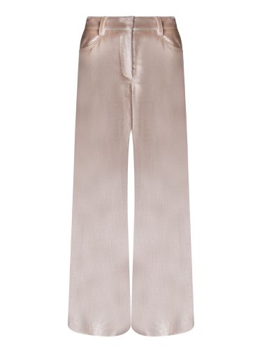 Velvet Wide Pants - Brunello Cucinelli - Modalova