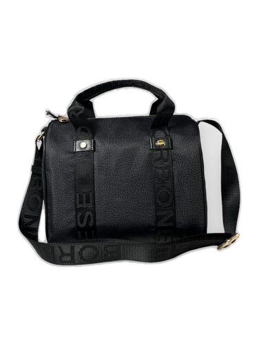 Zipped Small Boston Bag Borbonese - Borbonese - Modalova