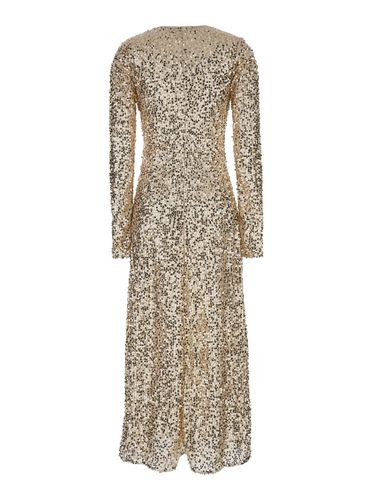 Net Sequins Midi Ls Dress - Rotate by Birger Christensen - Modalova