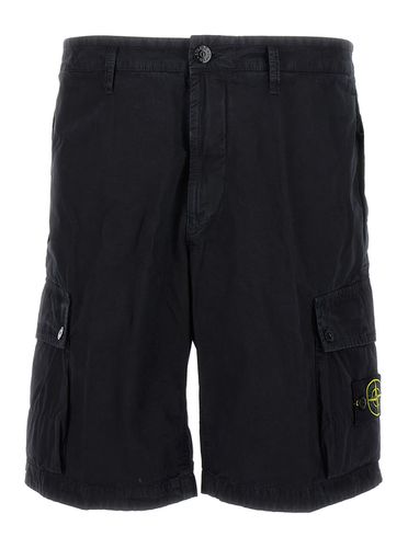 Cargo Bermuda Shorts In Cotton - Stone Island - Modalova