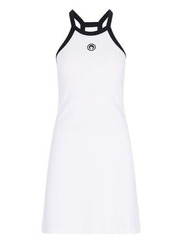 Marine Serre Logo Mini Dress - Marine Serre - Modalova