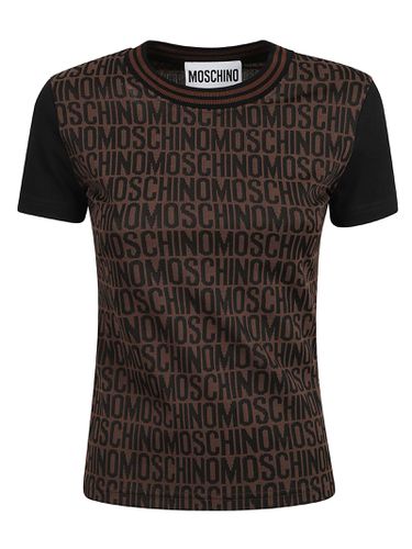 Moschino Logo Monogram T-shirt - Moschino - Modalova