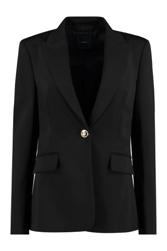 Signum Single-breasted Viscose Blazer - Pinko - Modalova