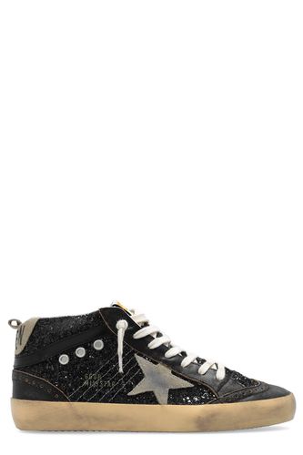 Gg Mid Star Sequinned Lace-up Sneakers - Golden Goose - Modalova