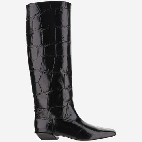 Paris Texas High Leather Boot - Paris Texas - Modalova