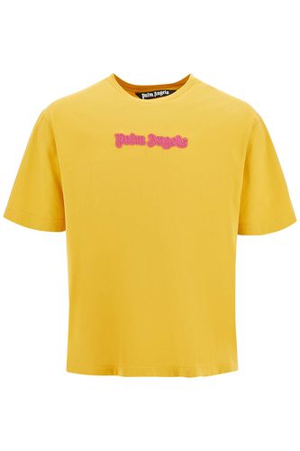 Palm Angels Logo Boxy T-shirt - Palm Angels - Modalova