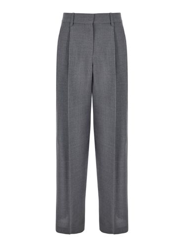 Pants With Belt Loops In Wool Woman - Brunello Cucinelli - Modalova