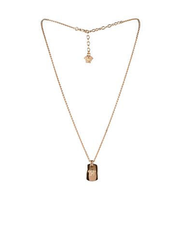 Versace medusa Gold Metal Necklace - Versace - Modalova