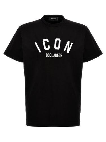 Black Cotton Jersey T-shirt - Dsquared2 - Modalova