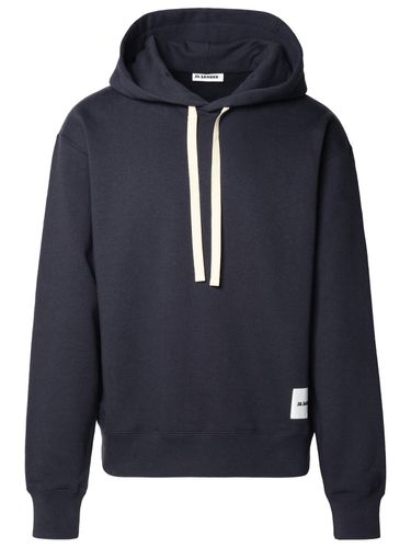 Jil Sander Navy Cotton Sweatshirt - Jil Sander - Modalova